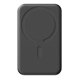 Powerbank Joyroom JR-W020 Mini 5000mAh USB-A USB-C induktiv 20W - sort + USB-C / USB-C kabel