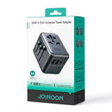 Joyroom JR-TCW02 65W Travel Adapter Universal EU / US / JP / AU / UK / CN - sort