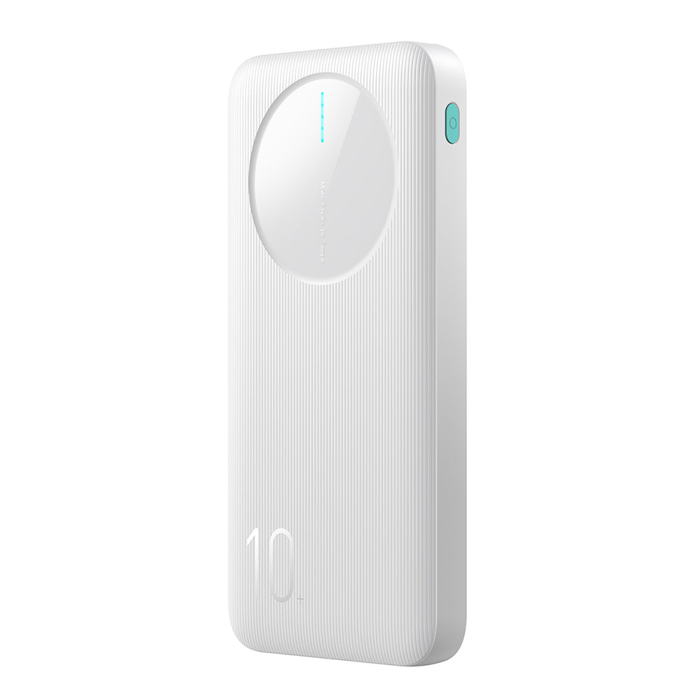Powerbank Joyroom JR-PBF12 10000mAh 2.4A 2x USB-A 1x USB-C - hvid