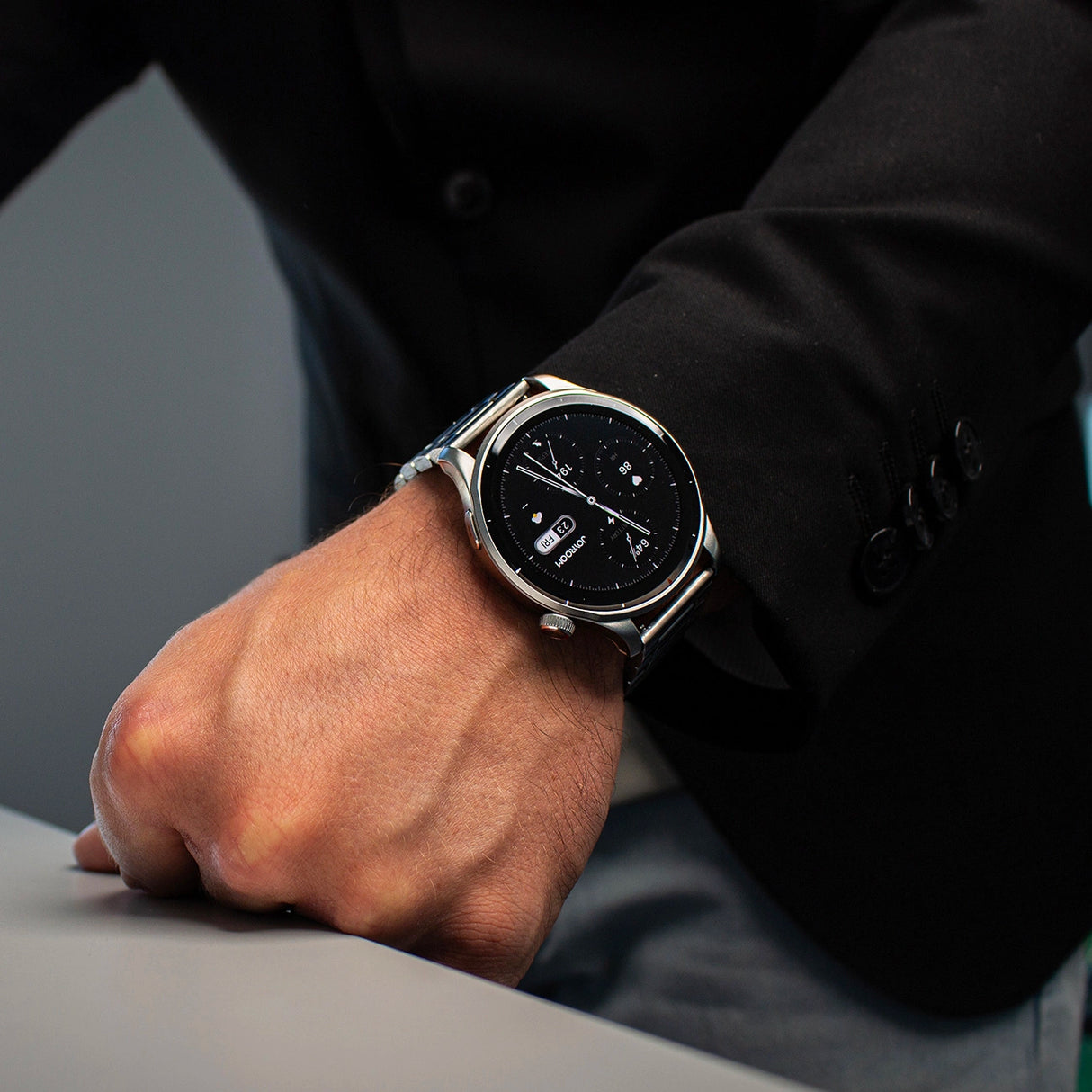 Joyroom Venture-serien JR-FV1 Smartwatch med opkaldsmodtager - Grå