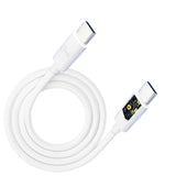 3mk Hyper Cable USB-C / USB-C 100W 2m - hvid