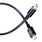 3mk Hyper Cable USB-C / Lightning 20W 1.2m - sort