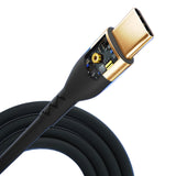 3mk Hyper Silicone Cable USB-C / USB-C 100W 2m - sort