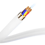 3mk Hyper Silicone Cable USB-C / USB-C 100W 2m - hvid