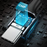 Ugreen AV161 adapter til hovedtelefoner mini jack 3,5 mm (kvindelig) / USB-C (mandlig) 10 cm - grå
