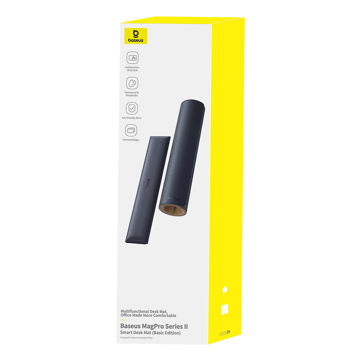 Baseus MagPro Series II BS-PS037 skrivebordsmatte med håndledsstøtte - sort