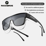 Rockbros SP304 polariserede cykelbriller - sort