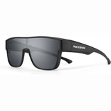 Rockbros SP304 polariserede cykelbriller - sort