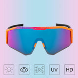 Rockbros SP297 polariserende cykelbriller - lilla