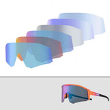 Rockbros SP297 polariserende cykelbriller - lilla