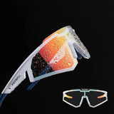 Rockbros SP297 polariserende cykelbriller - hvid