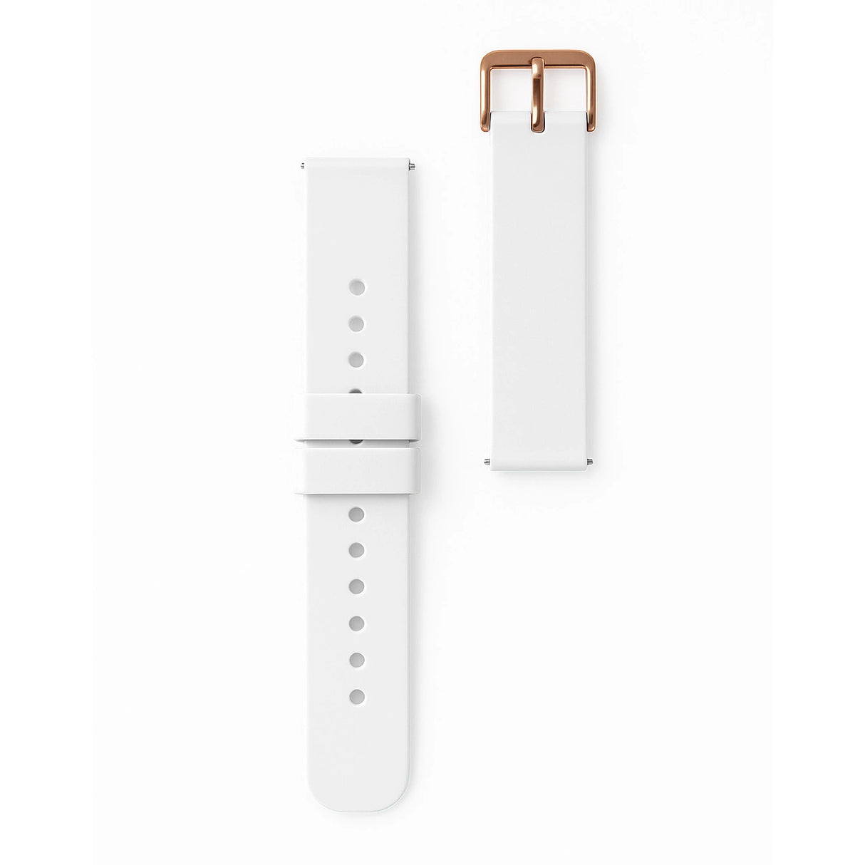 Silikonrem til Huawei Watch GT2 / GT3 42 mm - hvid