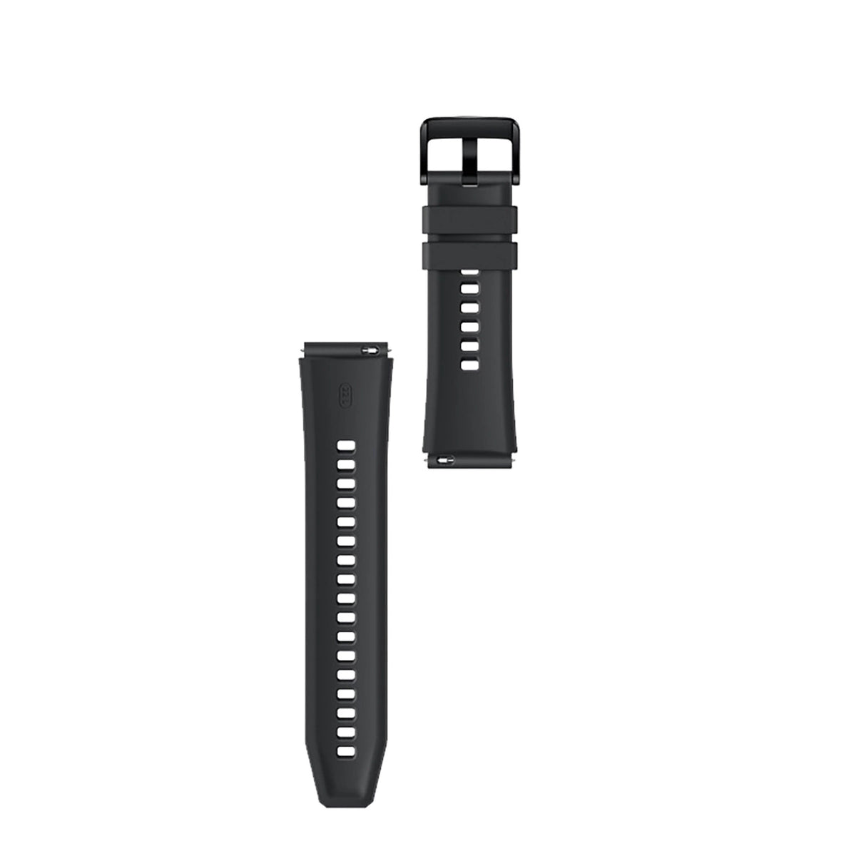 Silikonrem til Huawei Watch GT 2 / 3 / 4 / 2 Pro / 3 Pro / 4 Pro / GT 2e - sort