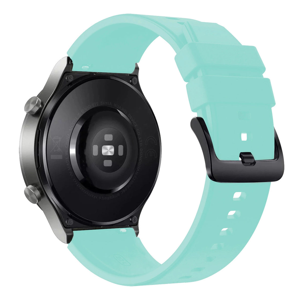 Silikonrem til Huawei Watch GT 2 / 3 / 4 / 2 Pro / 3 Pro / 4 Pro / GT 2e - lysgrøn