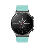 Silikonrem til Huawei Watch GT 2 / 3 / 4 / 2 Pro / 3 Pro / 4 Pro / GT 2e - lysgrøn
