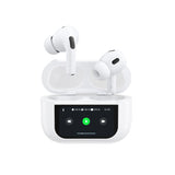 Dudao U19 in-ear TWS trådløse Bluetooth 5.3 hovedtelefoner med LED-skærm - hvid