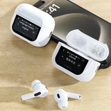 Dudao U19 in-ear TWS trådløse Bluetooth 5.3 hovedtelefoner med LED-skærm - hvid