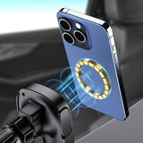 Dudao FW11 biltelefonholder med 15W induktiv oplader til luftventilation/cockpit - sort
