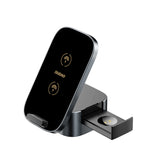 Dudao A11Pro+ 15W 3in1 induktiv oplader til telefon/smartwatch/hovedtelefoner - sort