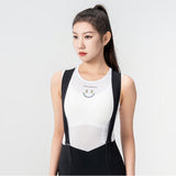 Rockbros YDBX001 Women's Quick-Dry Sleeveless Cycling Jersey M/L - White
