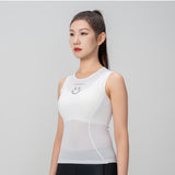 Rockbros YDBX001 Women's Quick-Dry Sleeveless Cycling Jersey M/L - White