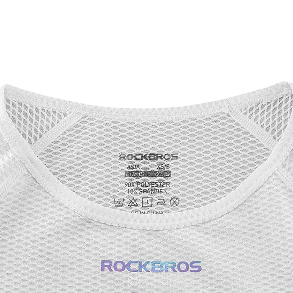 Rockbros YDBX001 Women's Quick-Dry Sleeveless Cycling Jersey M/L - White