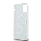 DKNY IML Ræk Mono mønster & trykte striber MagSafe Case til iPhone 11 / Xr - sort