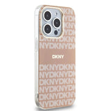 DKNY IML Mono & Stripe MagSafe-kasse til iPhone 13 Pro Max - pink