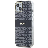 DKNY IML Mono & Stripe MagSafe Case til iPhone 15/14/13 - sort
