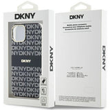 DKNY IML Mono & Stripe MagSafe Case til iPhone 15/14/13 - sort
