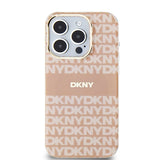 DKNY IML Mono & Stripe MagSafe fodtøj til iPhone 14 Pro Max - pink