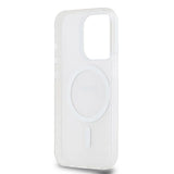 DKNY IML Mono & Stripe MagSafe fodtøj til iPhone 15 Pro - pink