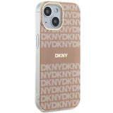 DKNY IML Mono & Stripe MagSafe Case til iPhone 15 Plus / 14 Plus - Pink