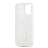 DKNY IML Checkered Mono Pattern & Printed Stripes MagSafe-kasse til iPhone 15 / 14 / 13 - pink