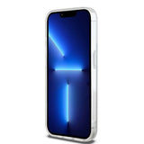 DKNY IML Mono & Stripe MagSafe-kasse til iPhone 15 Pro Max - beige