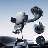 Joyroom JR-OK6 klemme telefonholder til glas - sort