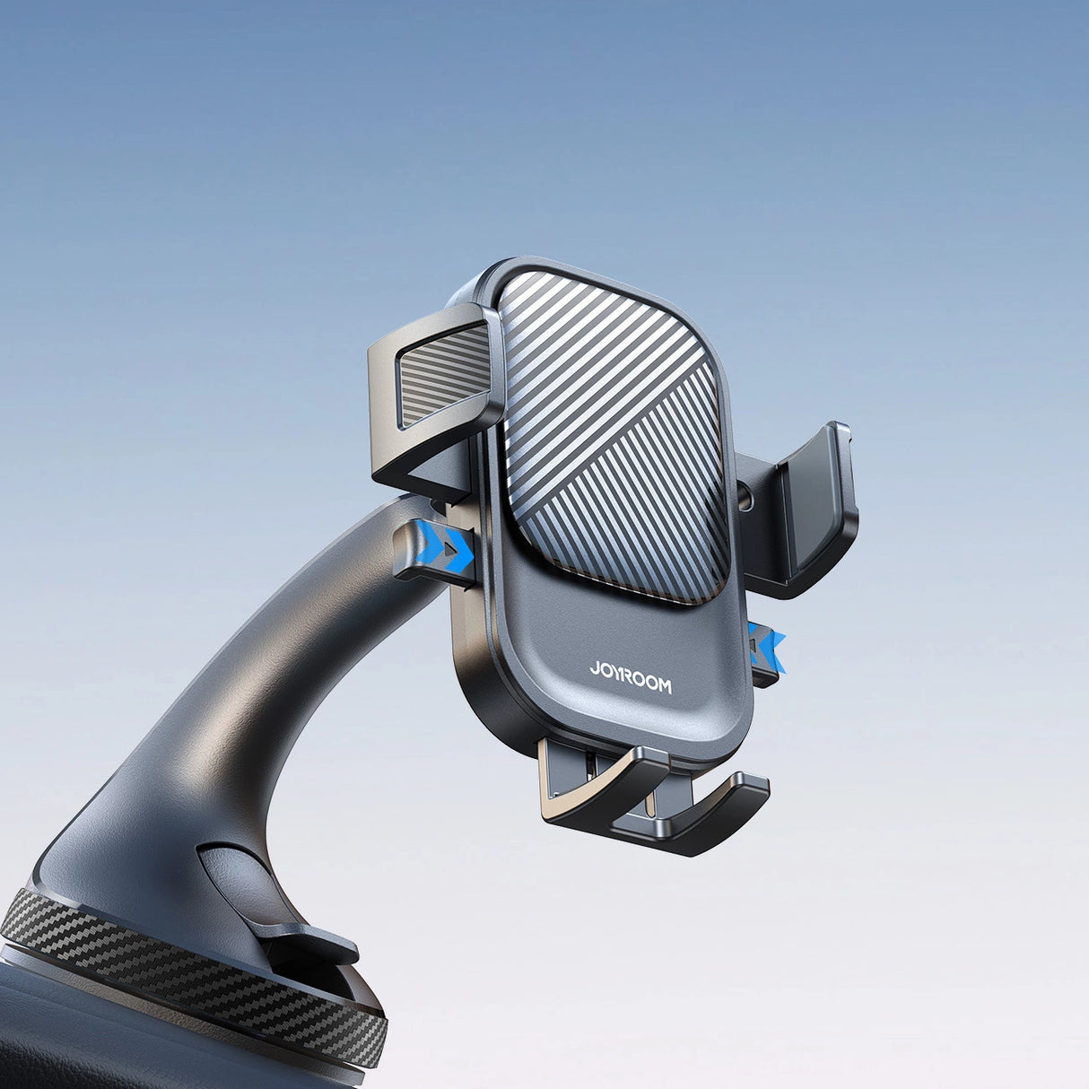 Joyroom JR-OK6 klemme telefonholder til glas - sort