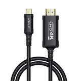Acefast C1 USB-C/HDMI videokabel 4K 60Hz HDR 1,8m - Sort