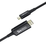 Acefast C1 USB-C/HDMI videokabel 4K 60Hz HDR 1,8m - Sort