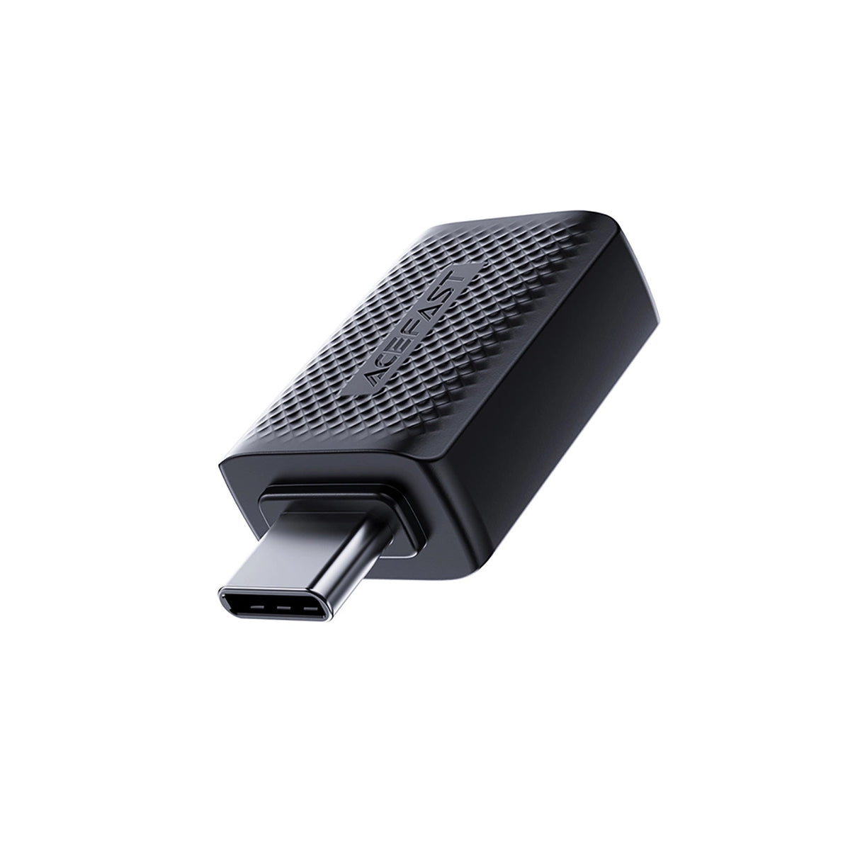 Acefast J1 USB-A 3.0 (kvindelig) til USB-C 3.0 (mandlig) 5Gb/s Adapter - sort