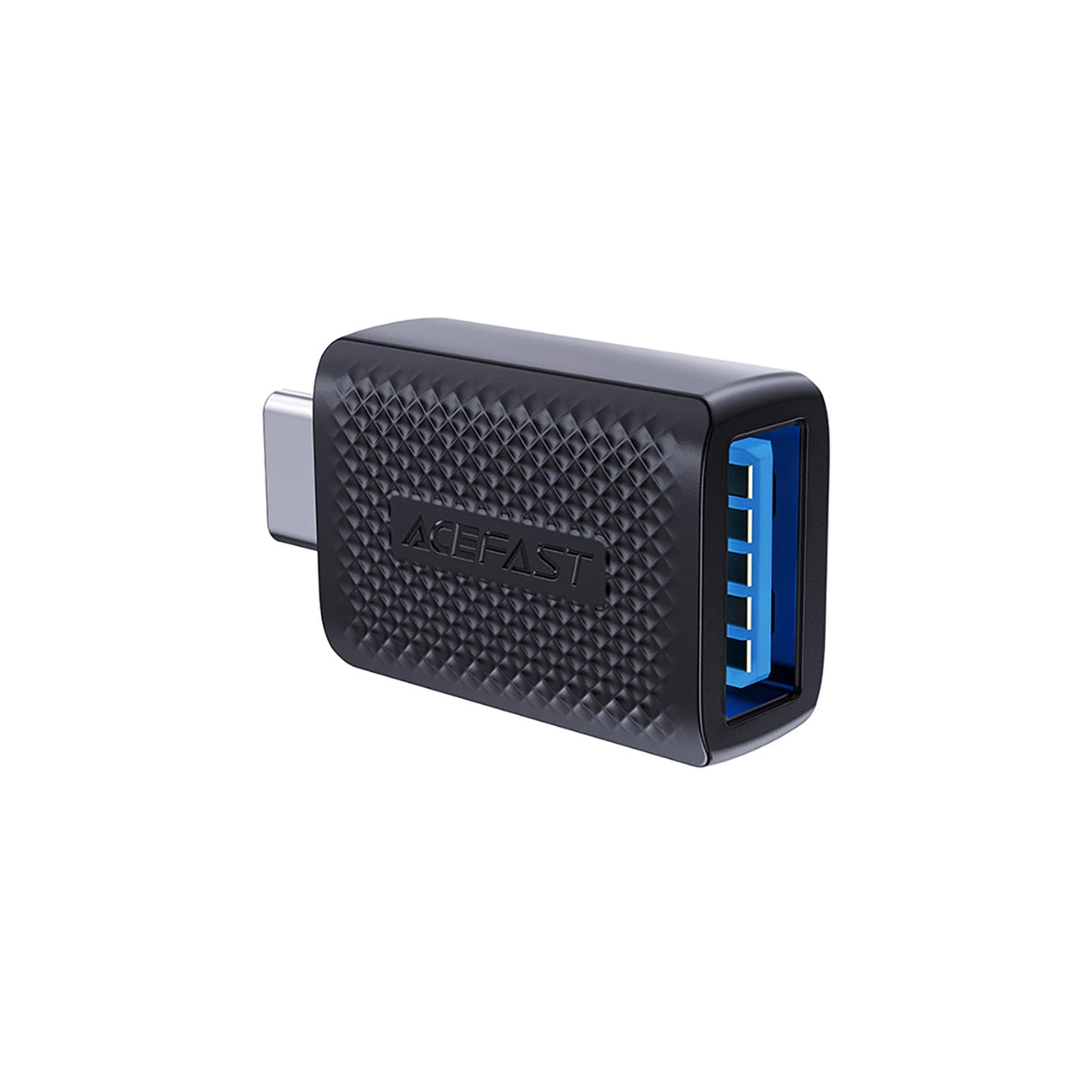 Acefast J1 USB-A 3.0 (kvindelig) til USB-C 3.0 (mandlig) 5Gb/s Adapter - sort