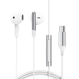 Acefast L3 Wired USB-C hovedtelefoner med mikrofon - hvid
