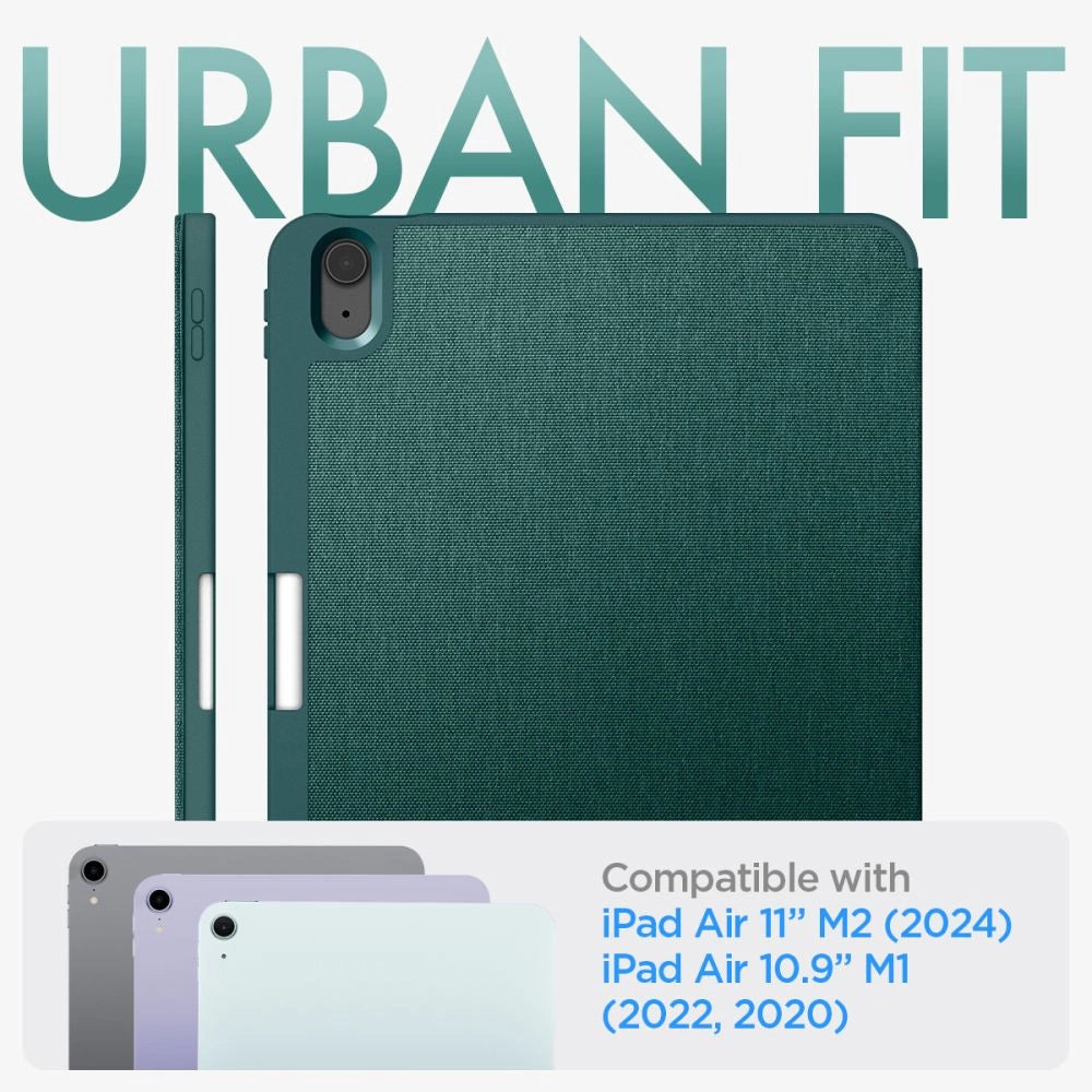 Spigen Urban Fit Case til iPad Air 10.9 4/5 2020-2022 / 11.6 2024 - Grøn