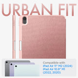 Spigen Urban Fit Case til iPad Air 10.9 4/5 2020-2022 / 11.6 2024 - Pink