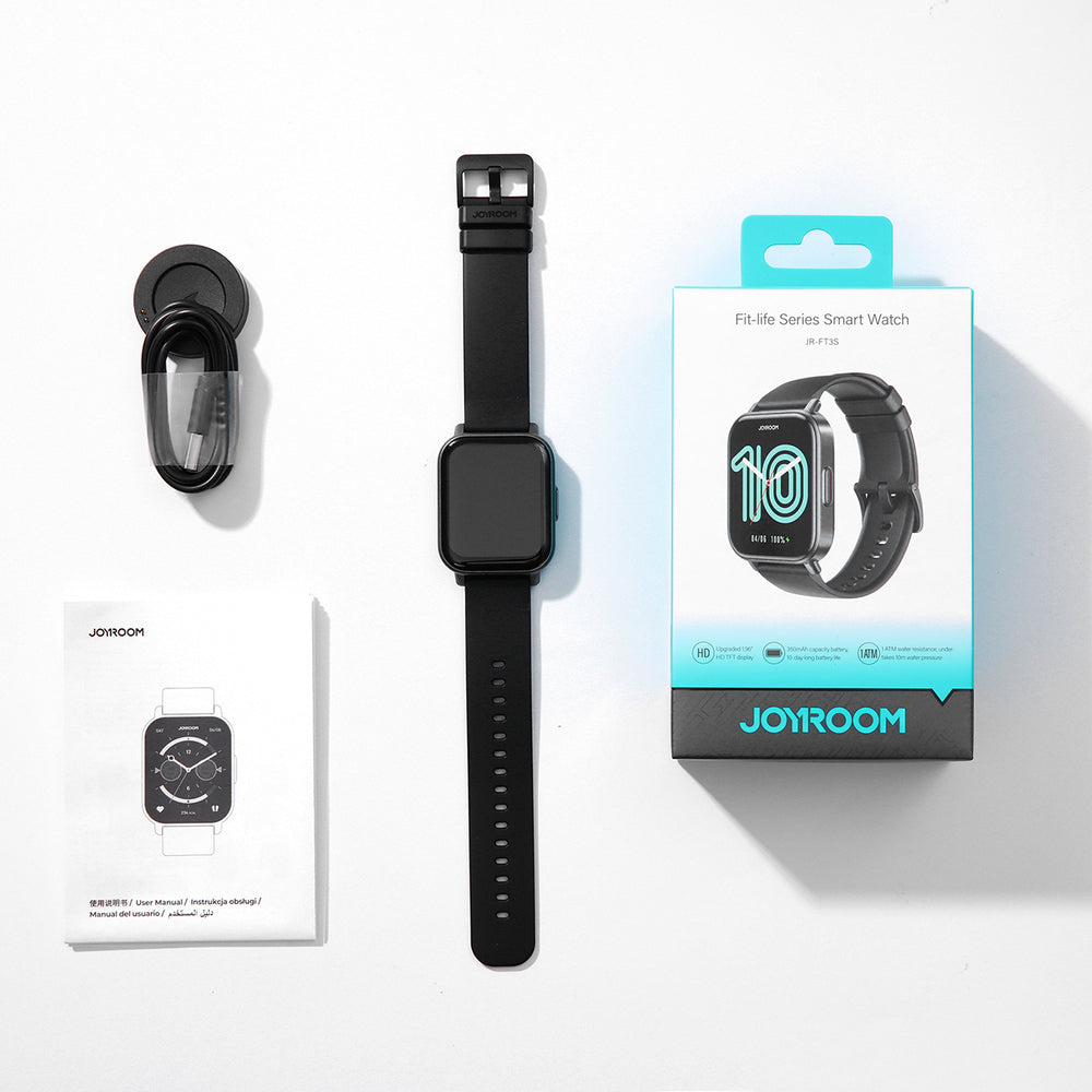 Joyroom Fit-Life JR-FT3S smartwatch med opkaldsbesvarelsesfunktion - grå