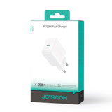 Joyroom JR-TCF20 USB-C PD 20W netværksoplader - hvid
