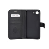 Radicover RAD307 mobiltelefon etui 15,5 cm (6.1") Tegnebogsetui Sort