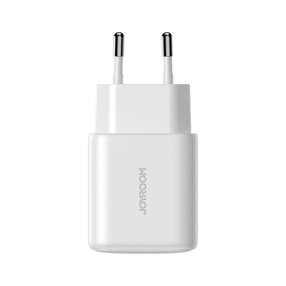 Joyroom JR-TCF20 USB-C PD 20W netværksoplader - hvid + USB-C / Lightning kabel 1m