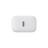 Joyroom JR-TCF20 USB-C PD 20W netværksoplader - hvid + USB-C / Lightning kabel 1m