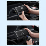 Jump starter Baseus Super Energy BS-CH013 4in1 600A med lommelygte / powerbank 6000mAh / kompressor - sort